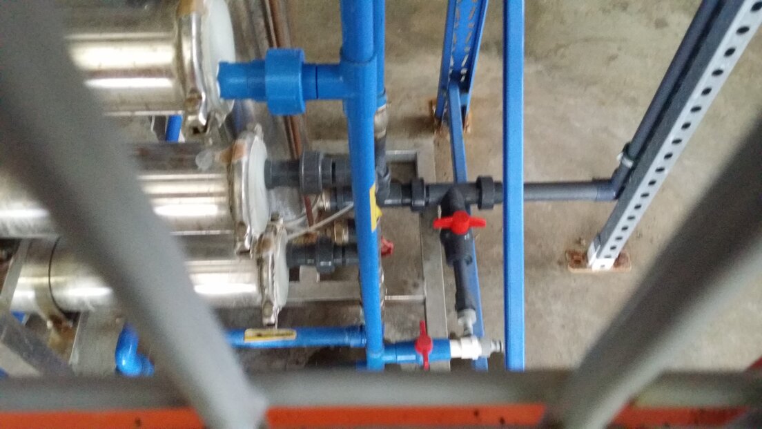 Duplex 2dWeichwasseranlage im Kesselhaus